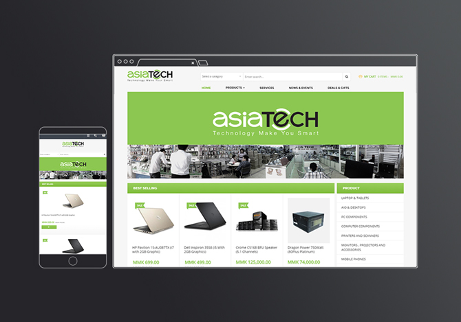 Asia Tech — website design by Media Lane