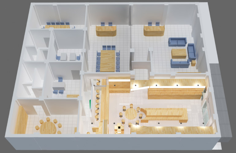 Access Spectrum Office — interior design by Media Lane