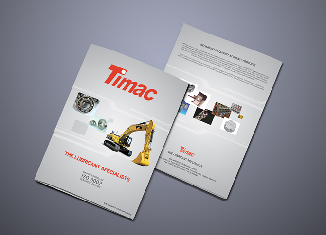 Timac Book — brochure design by Media Lane