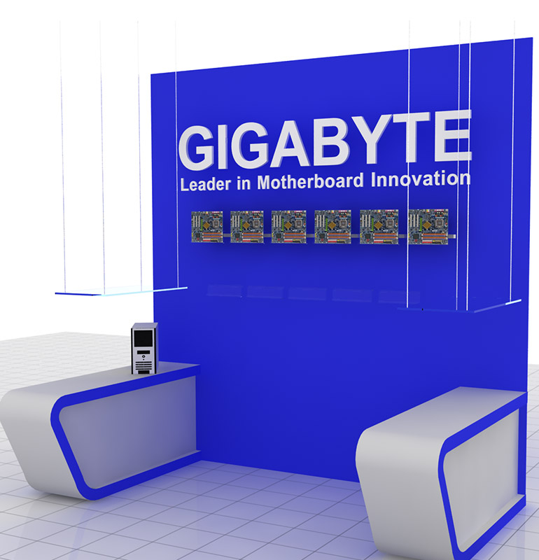 Gigabyte Booth